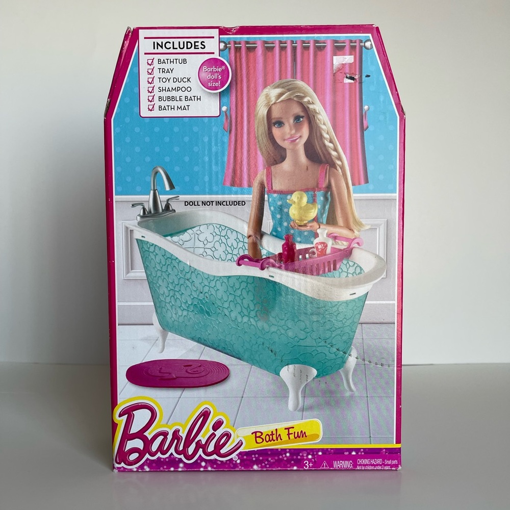 BARBIE Collectible Bathtub Set